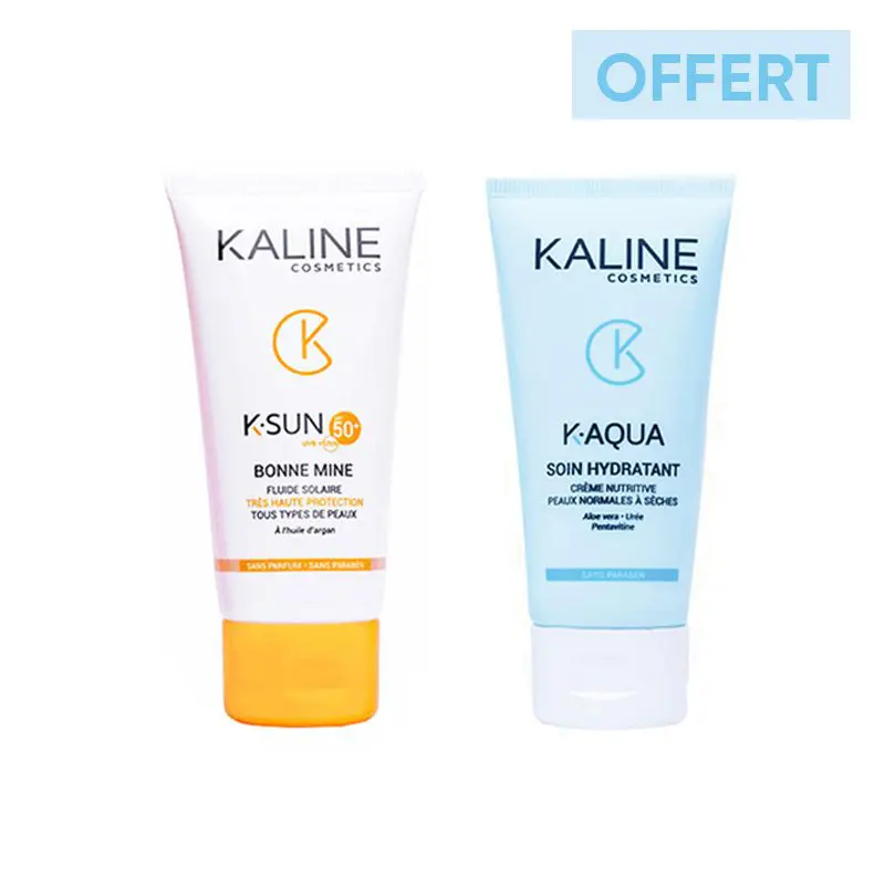 KALINE OFFRE BONNE MINE SPF50+ K-AQUA SOIN HYDRATANT – Image 1