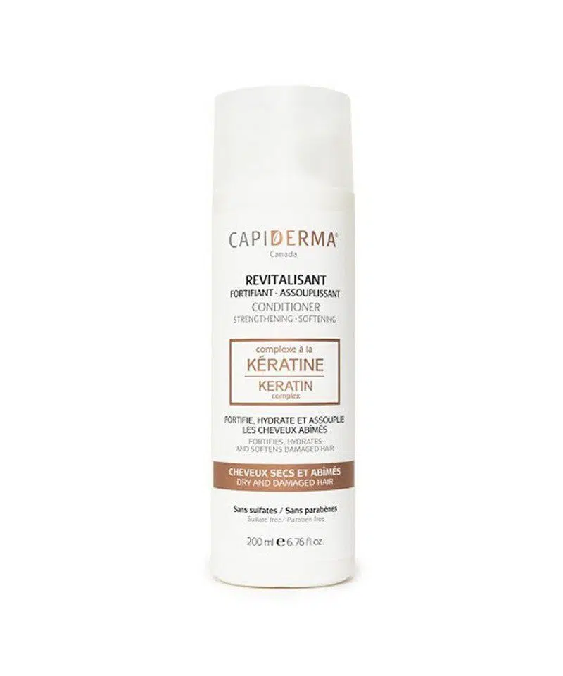 capiderma-revitalisant-apres-shampoing-a-la-keratine-200-ml CAPIDERMA REVITALISANT APRÈS SHAMPOING À LA KÉRATINE 200 ML – Image 1