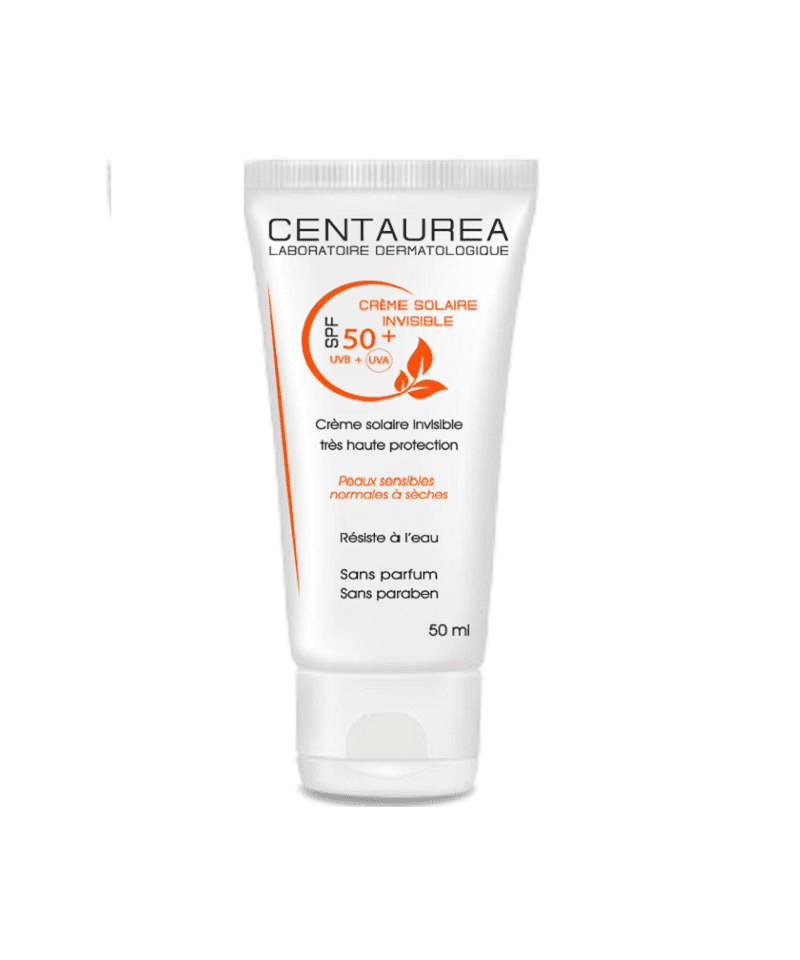 centaurea-creme-solaire-invisible-spf50 CENTAUREA Crème Solaire Invisible SPF50+ – Image 1