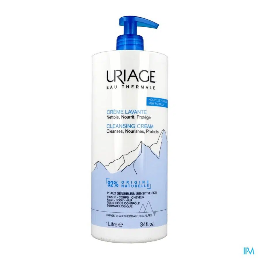 creme lavante 1l URIAGE CREME LAVANTE 1L SURGRAS – Image 1