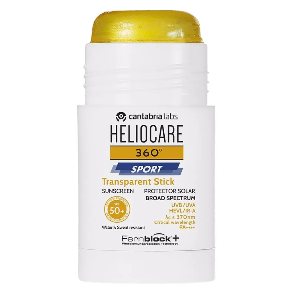 Heliocare 360° Sport Stick Solaire Transparent Spf50 – 25g – Image 1