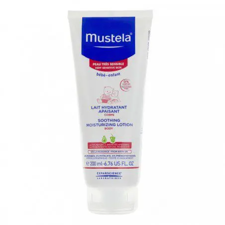 mustela-lait-hydratant-apaisant-corps-200-ml MUSTELA LAIT HYDRATANT APAISANT CORPS 200 ML – Image 1