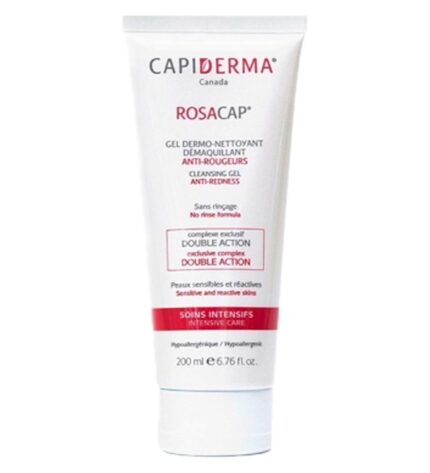 Capiderma Rosacap Gel Nettoyant Démaquillant Anti-Rougeurs 200 Ml