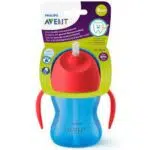 AVENT TASSE BLEU A PAILLE 200ML 9M+