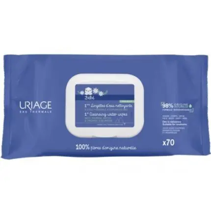 URIAGE BÉBÉ 1ÈRES LINGETTES NETTOYANTES X70 UNITÉS