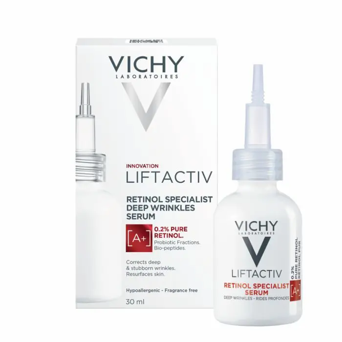 VICHY LIFTACTIV RETINOL SERUM SOIN ANTI-RIDES TOUS TYPES DE PEAUX 30ML – Image 1