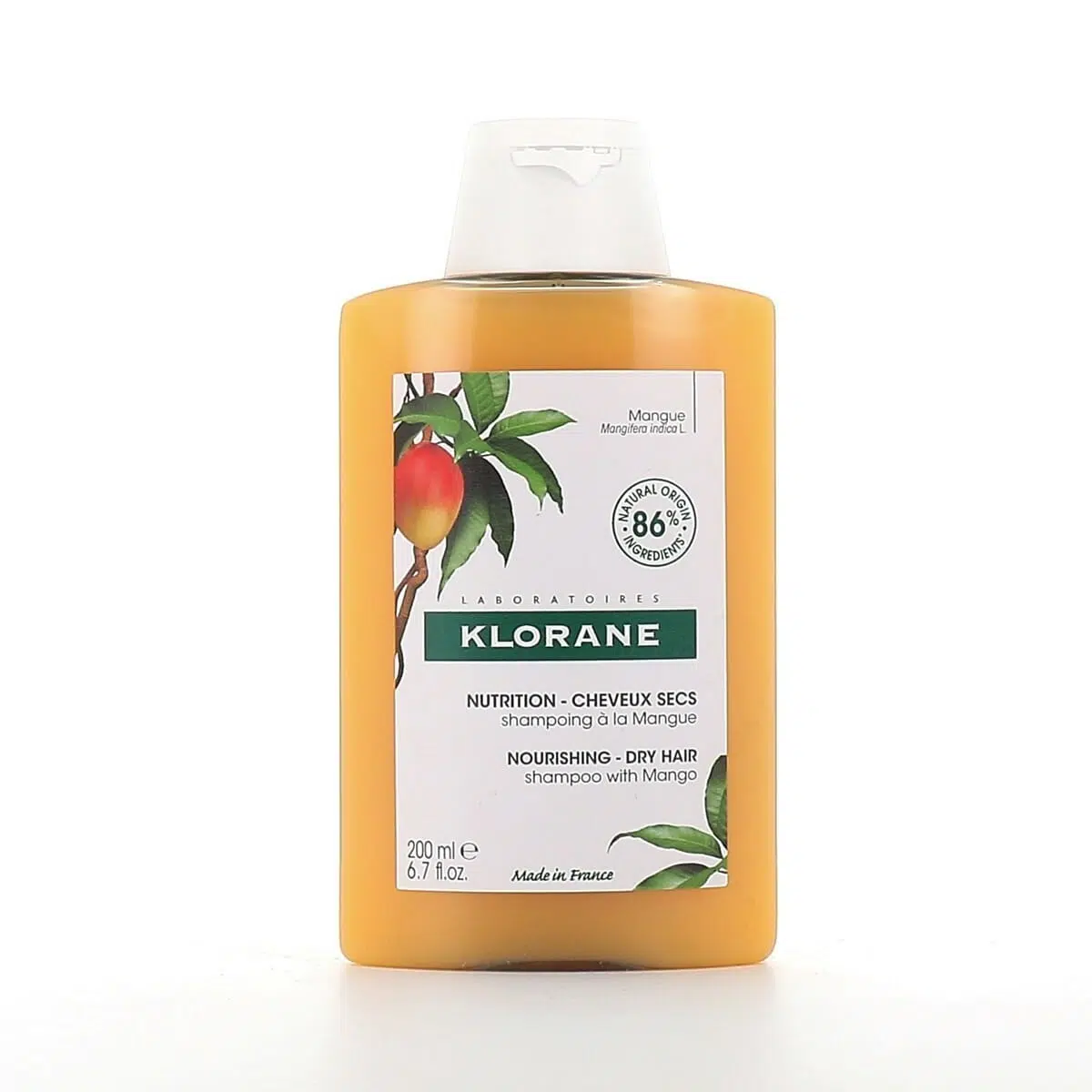 KLORANE Shampoing à la Mangue 200 ml – Image 1