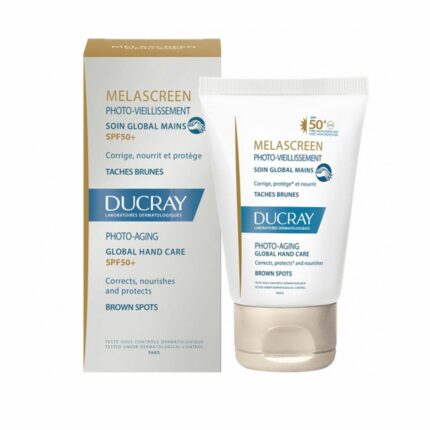 DUCRAY MELASCREEN Soin global mains SPF50+