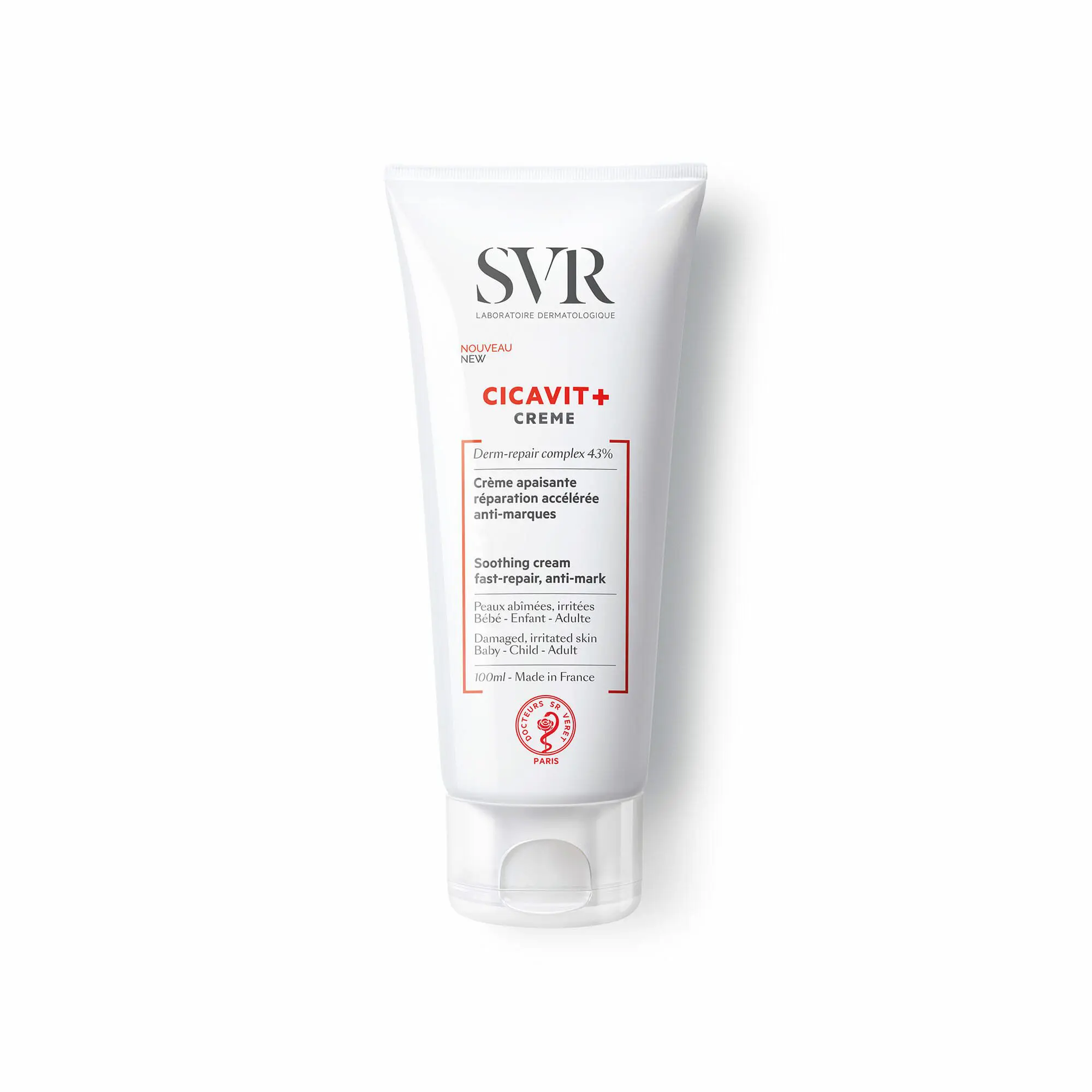 SVR-CICAVIT-CREME-APAISANTE-REPARATRICE-40ML SVR CICAVIT+ CREME APAISANTE REPARATRICE 40ML – Image 1