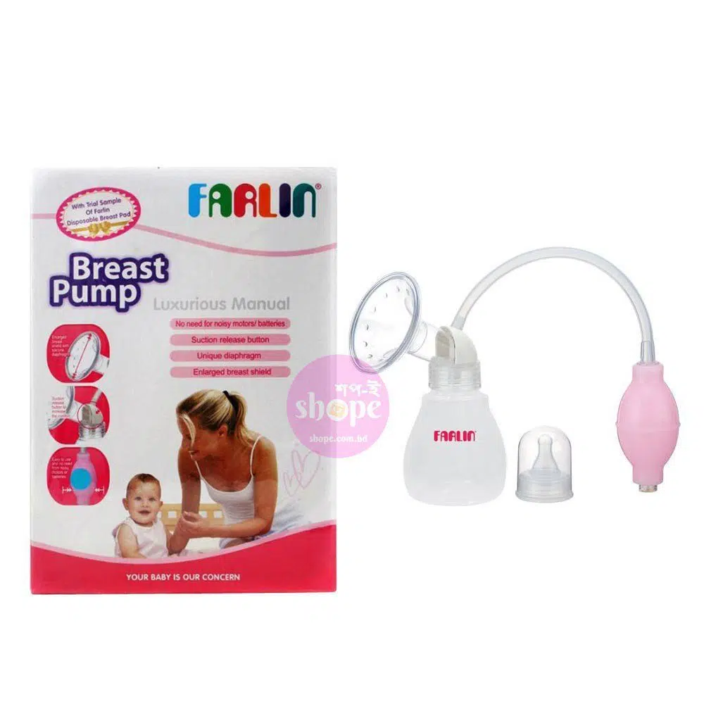 FARLIN TIRE LAIT MANUELLE AVEC BIBERON – Image 1