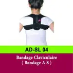 ADAPTE AD-SL 04 Bandage Claviculaire (Bandage A 8)