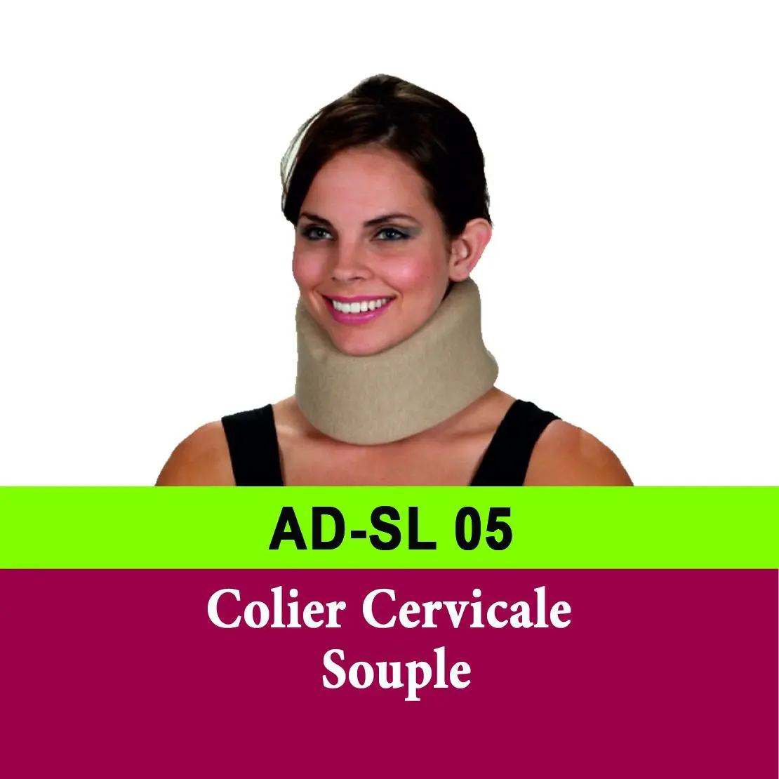 ADAPTE AD-SL 05E Collier Cervicale Souple Enfant – Image 1